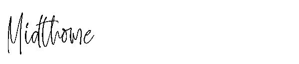 Midthome字体