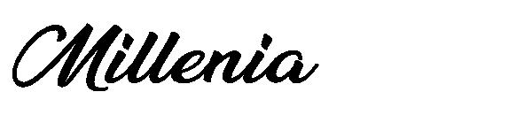 Millenia字体