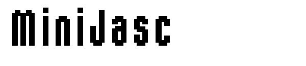 MiniJasc字体