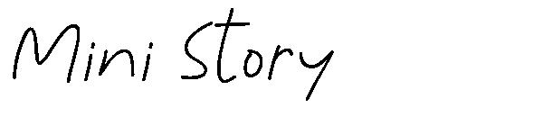 Mini Story字体