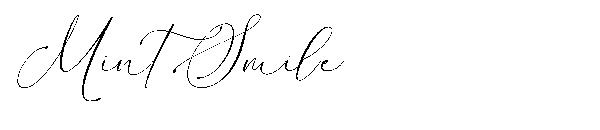 Mint Smile字体