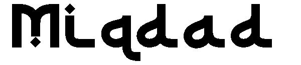 Miqdad字体