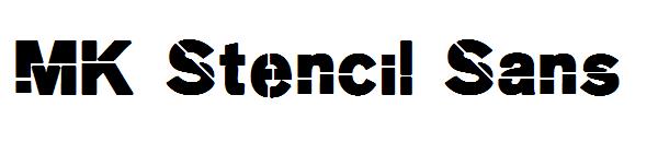 MK Stencil Sans字体