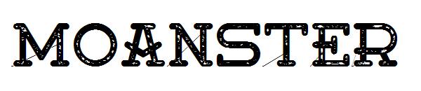 Moanster字体