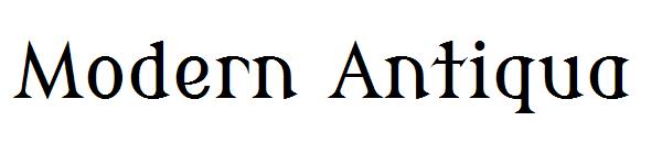 Modern Antiqua字体