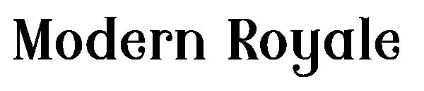 Modern Royale字体