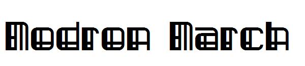 Modron March字体