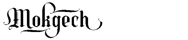 Mokgech字体