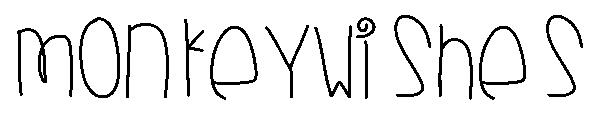 MonkeyWishes字体