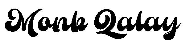 Monk Qalay字体