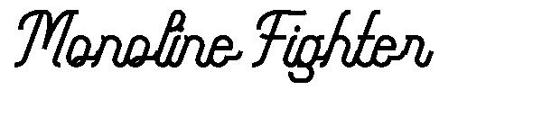 Monoline Fighter字体