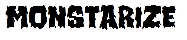 MONSTARIZE字体