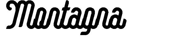 Montagna字体