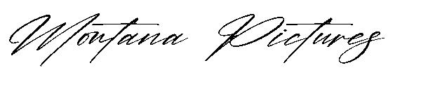 Montana Pictures字体