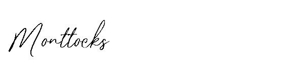Monttocks字体