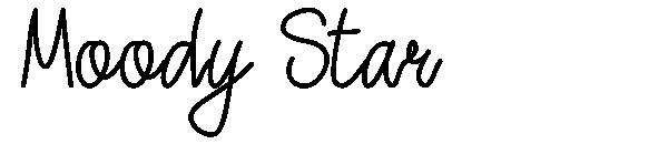 Moody Star字体