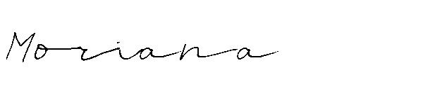 Moriana字体