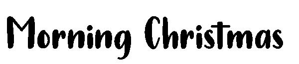 Morning Christmas字体