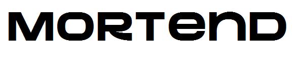Mortend字体