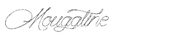 Mougatine字体