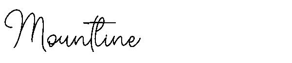 Mountline字体