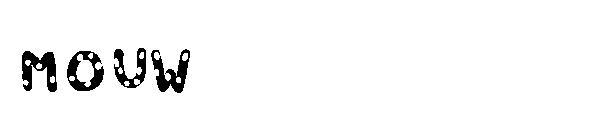 MOUW字体