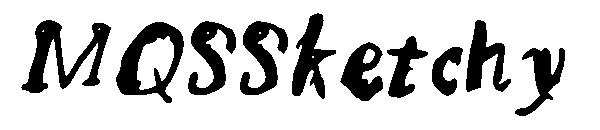 MQSSketchy字体