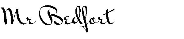 Mr Bedfort字体