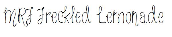 MRF Freckled Lemonade字体