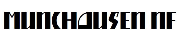 Munchausen NF字体