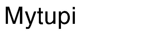 Mytupi字体