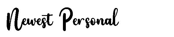 Newest Personal字体