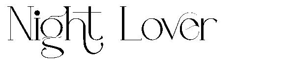 Night Lover字体