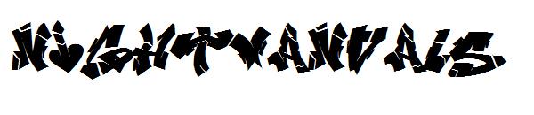 Nightvandals字体