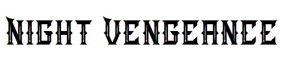 Night Vengeance字体