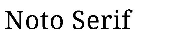 Noto Serif字体