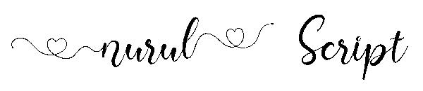 Nurul Script字体
