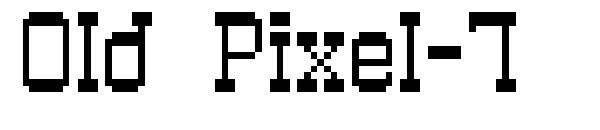 Old Pixel-7字体
