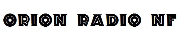 Orion Radio NF字体