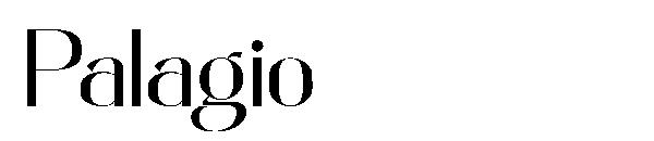 Palagio字体