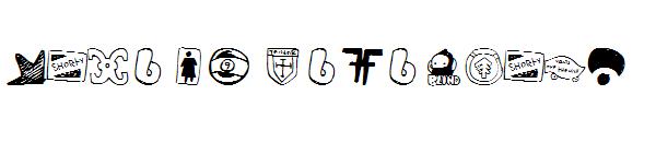 PARODY LOGOSKATE字体