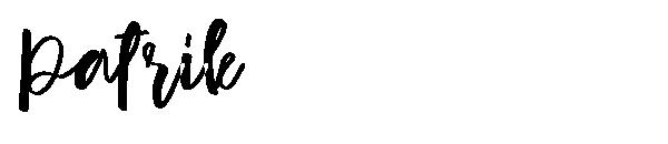 Patrik字体