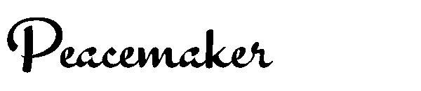 Peacemaker字体