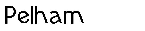 Pelham字体