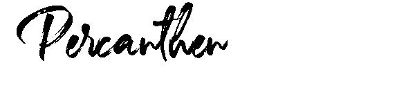 Percanthen字体