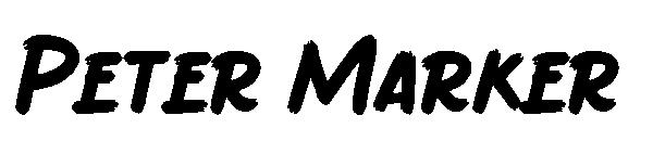 Peter Marker字体
