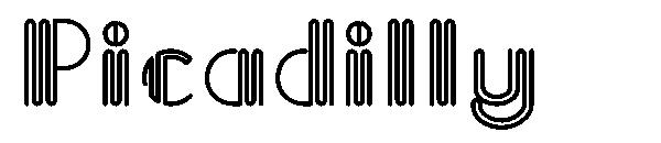 Picadilly字体