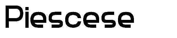 Piescese字体