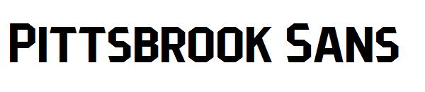 Pittsbrook Sans字体