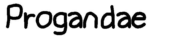 Progandae字体